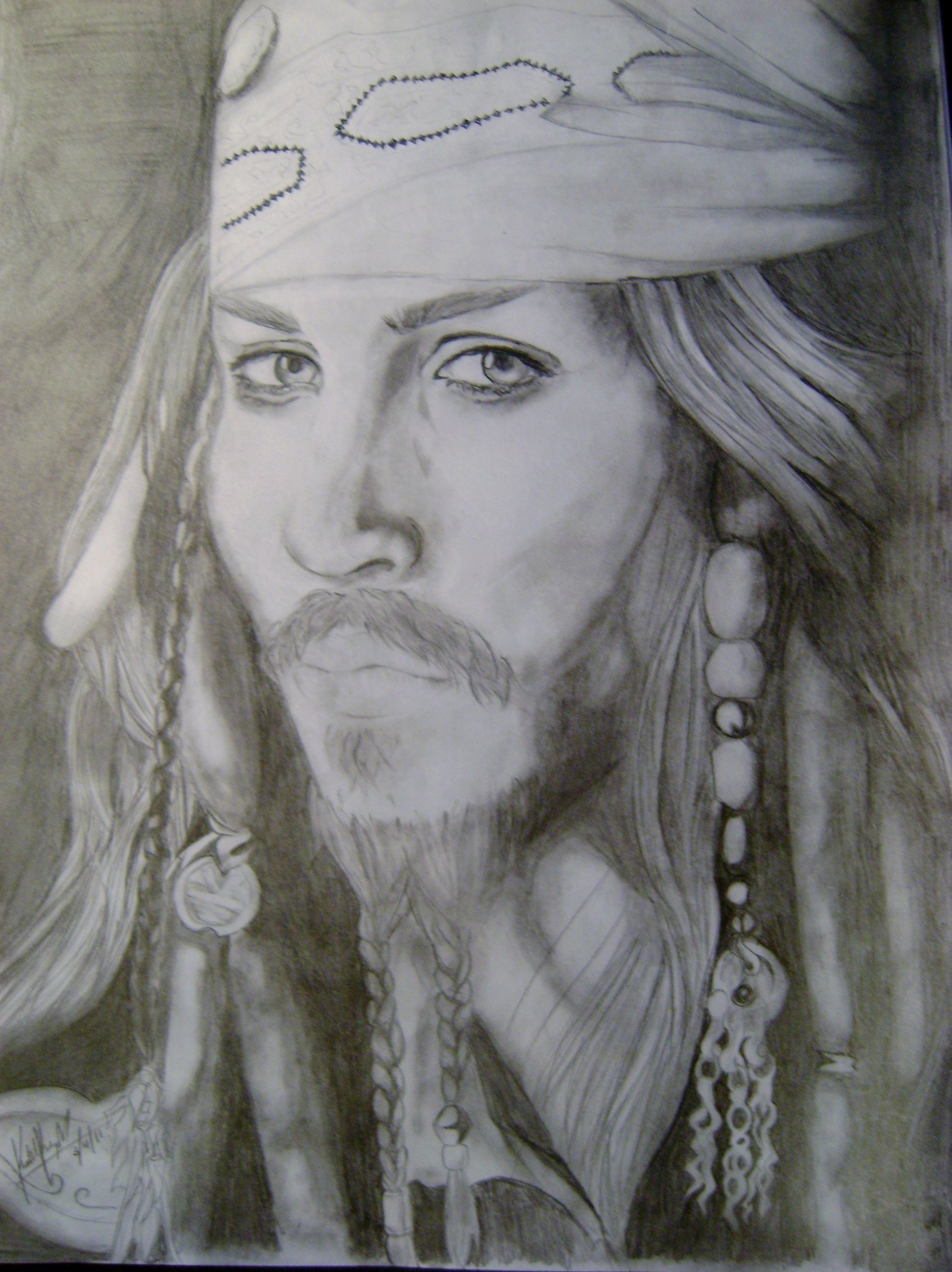 jack sparrow - Krystal Melodie Artwork